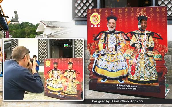 中國藝術之窗 - 影相板設計製作